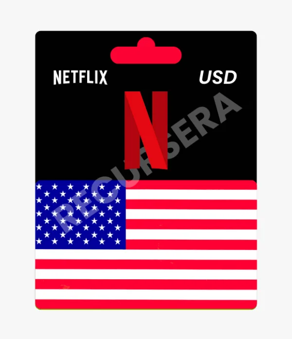 Tarjeta de regalo Netflix USA