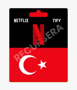 Tarjeta de regalo Netflix Turquia