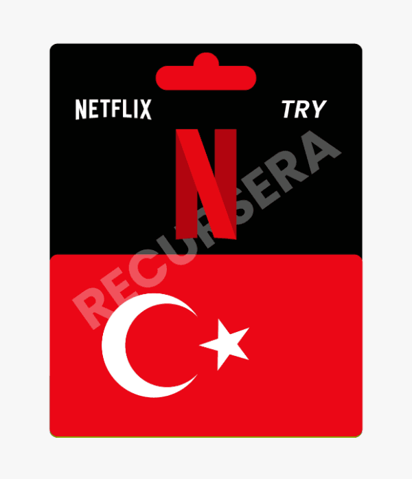Tarjeta de regalo Netflix Turquia