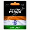Tarjeta de Regalo Spotify India