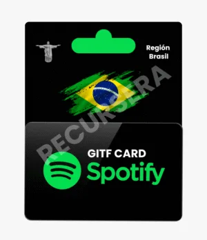 Tarjeta de Regalo Spotify Brasil