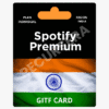 Tarjeta de Regalo Spotify India