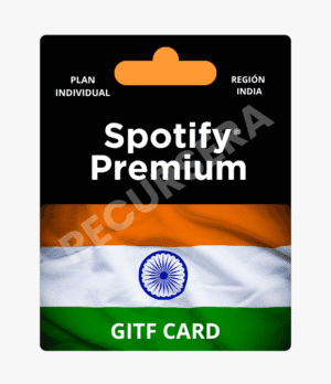 Tarjeta de Regalo Spotify India