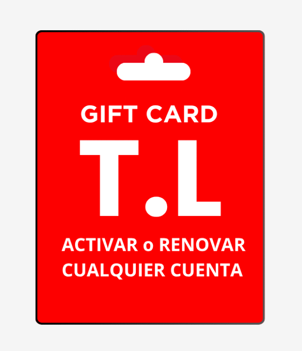TL Tarjeta de regalo TL